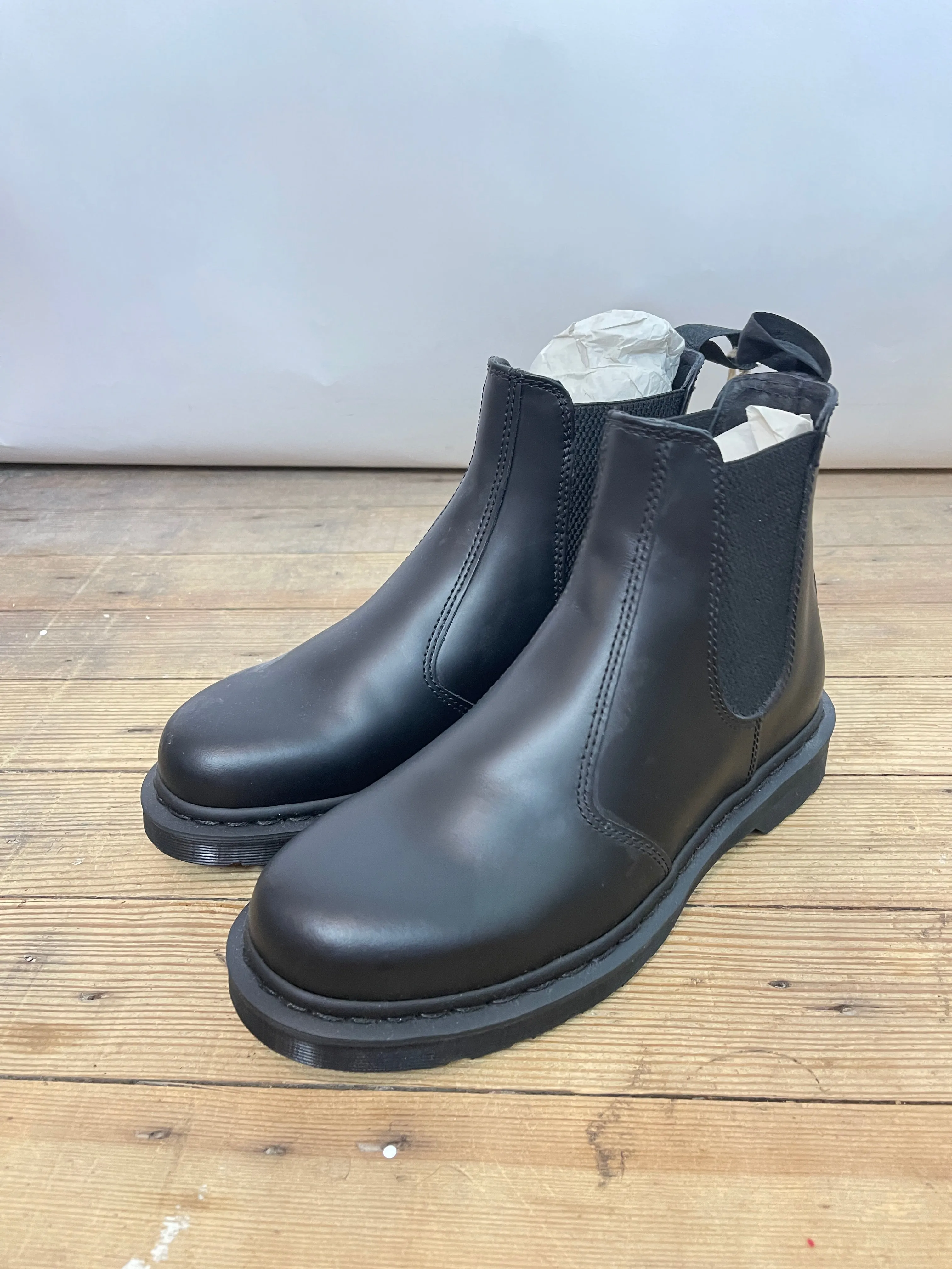 Dr. Marten Black Leather Boots (10)