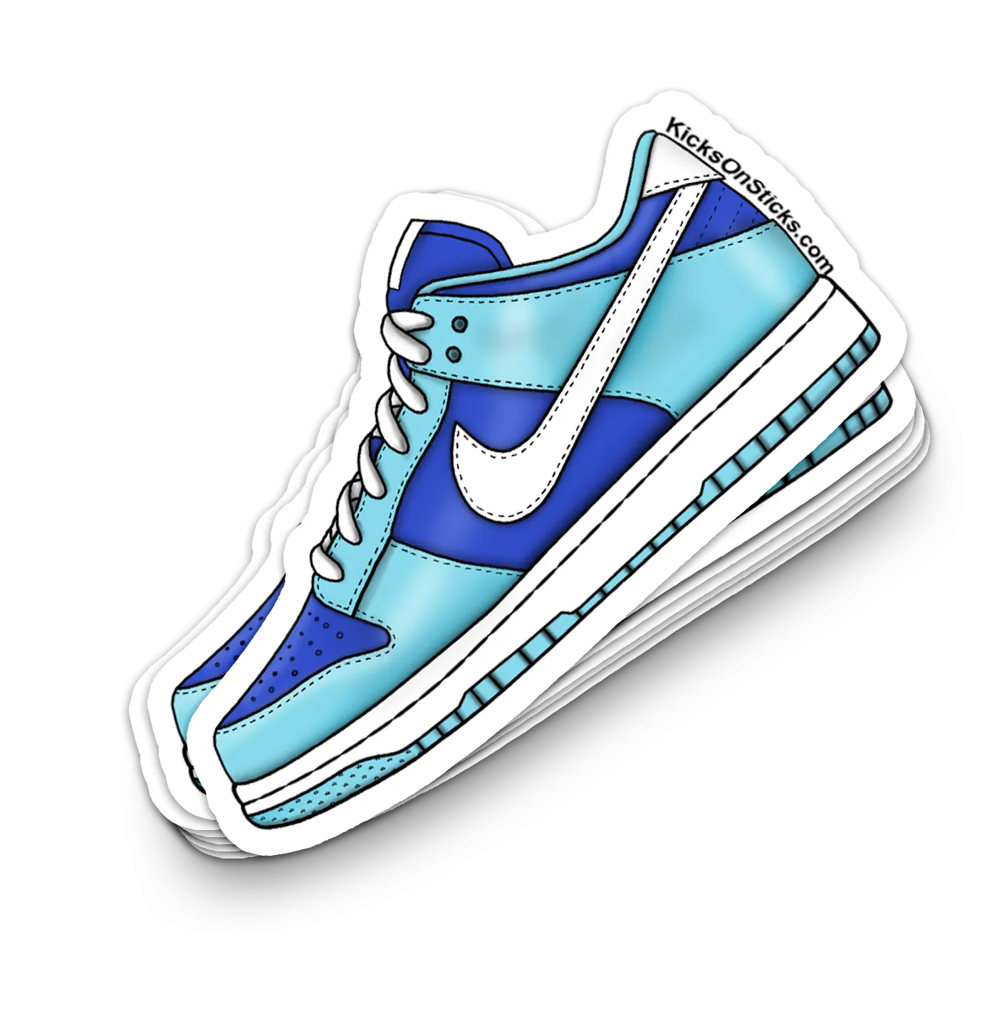 Dunk Low "Argon" Sneaker Sticker