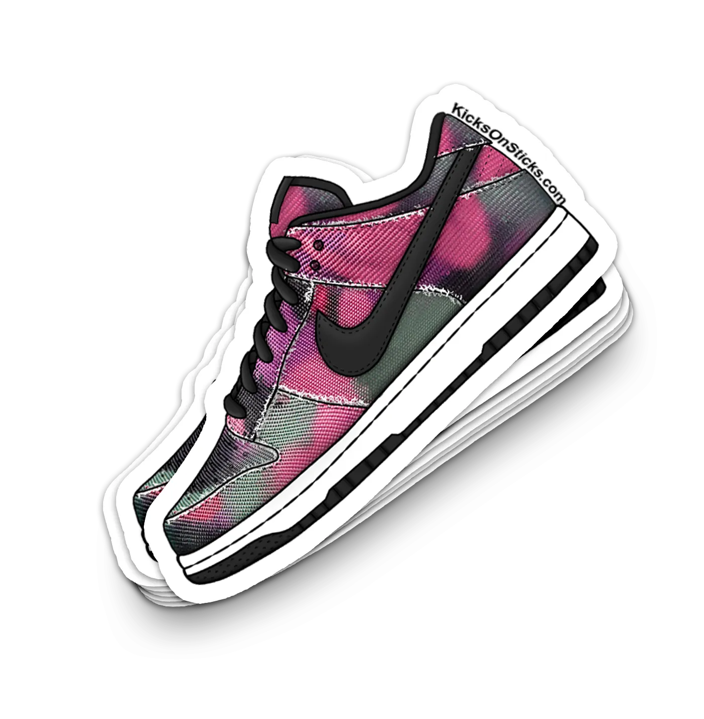 Dunk Low "Graffiti" Sneaker Sticker