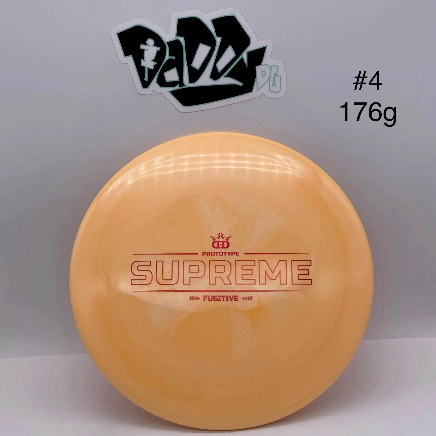 Dynamic Discs Supreme Fugitive Prototype Stamped Midrange