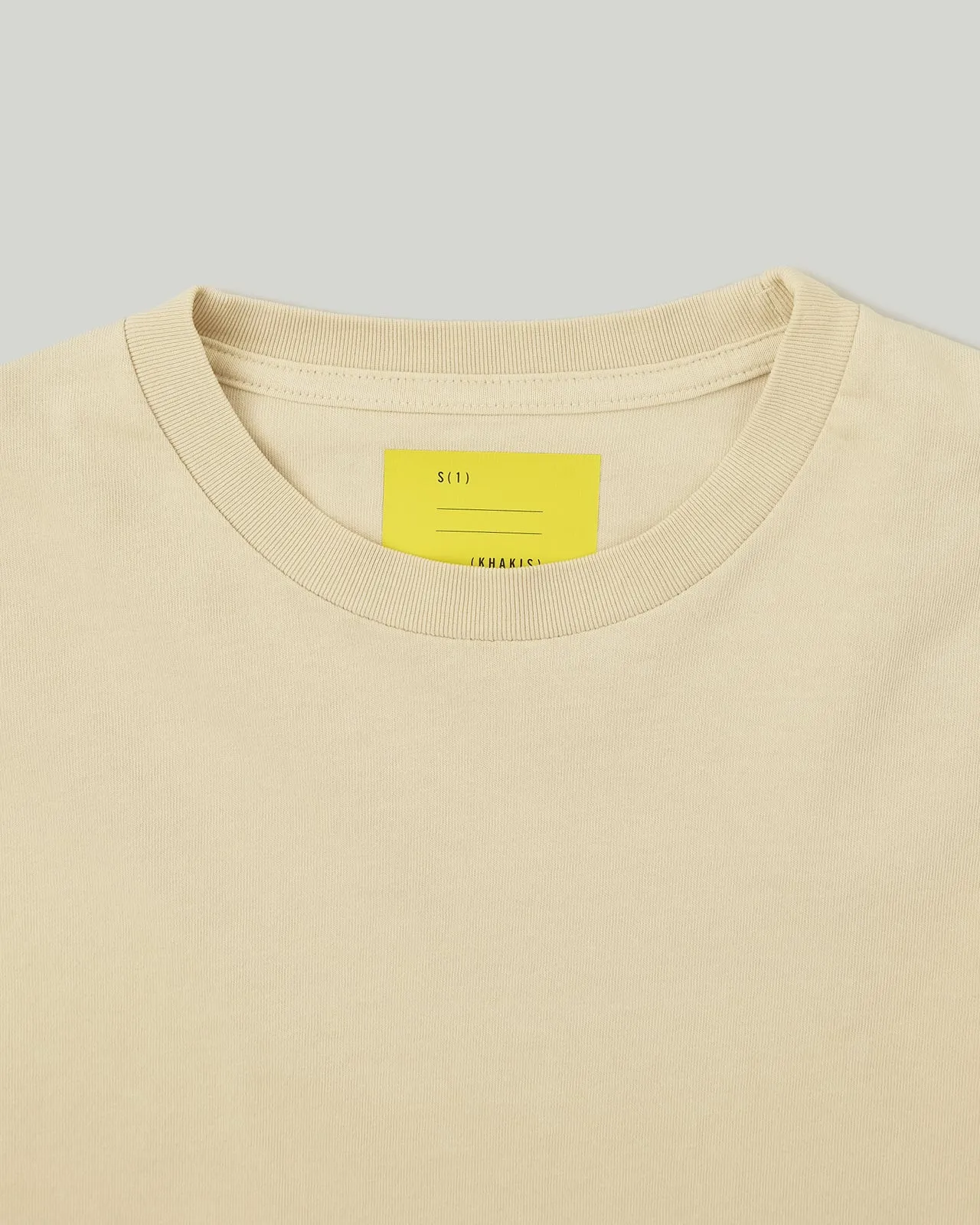 Embroidered S/S Tee Ivory