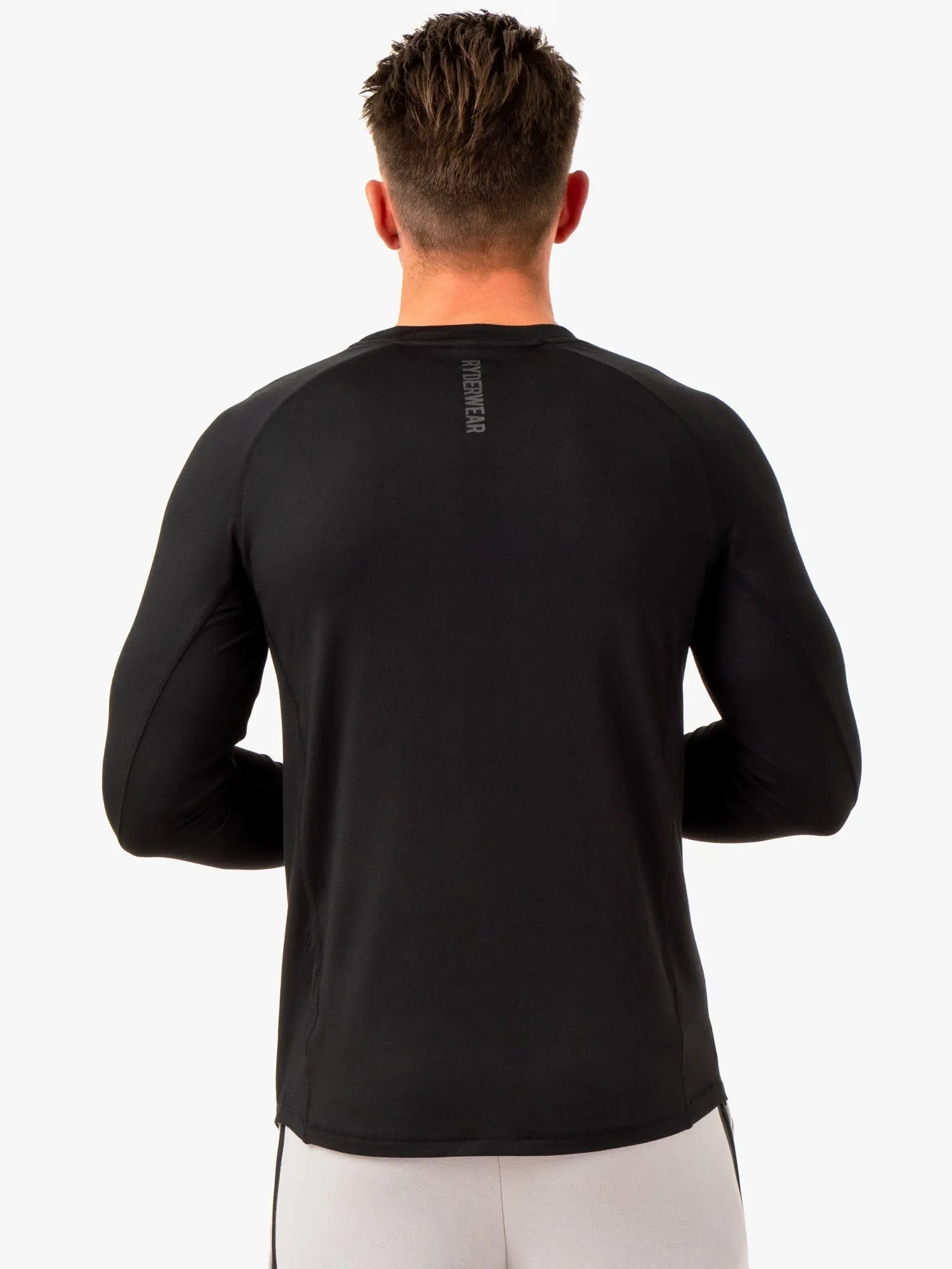 Enhance Long Sleeve Training Top - Black