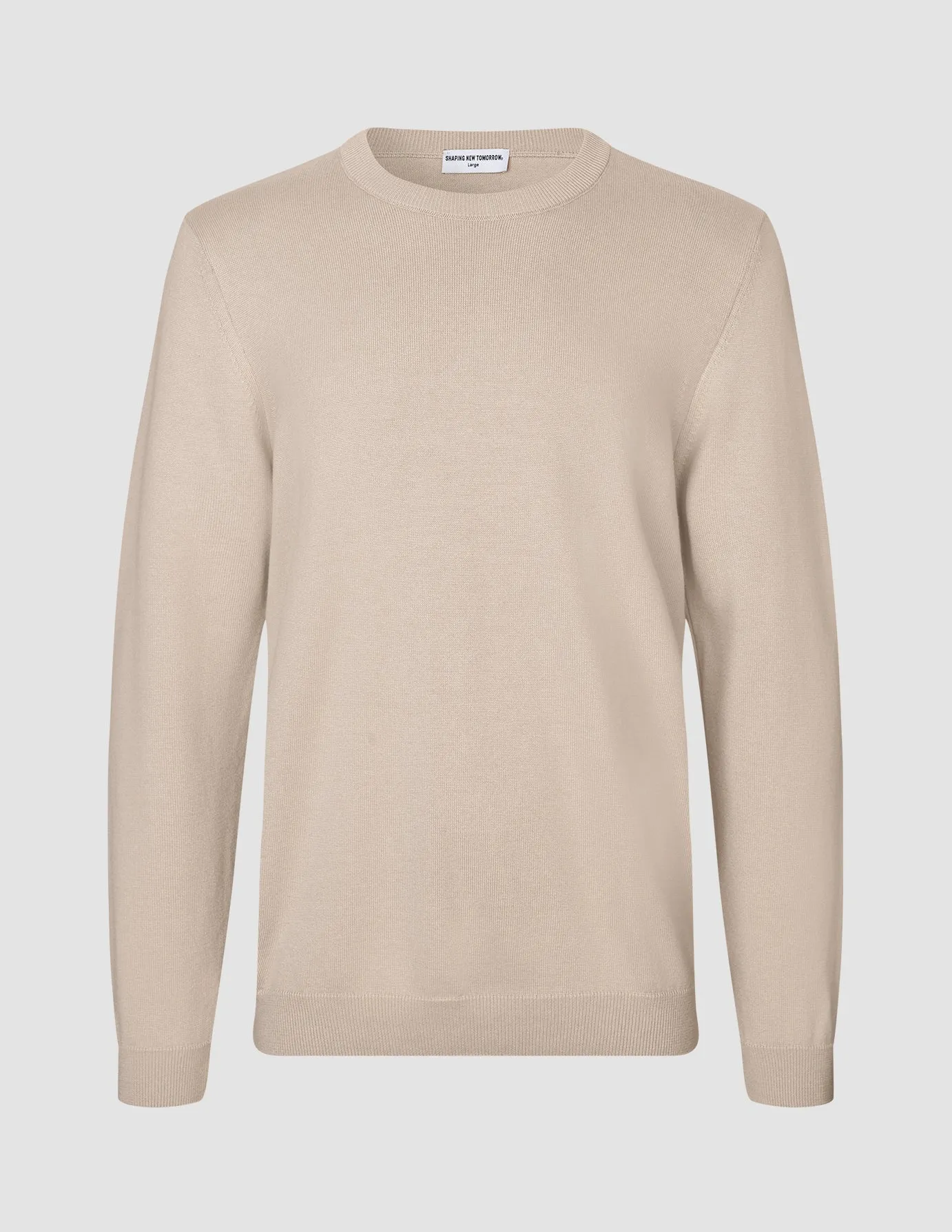 Everyday Knit Crewneck Birchwood