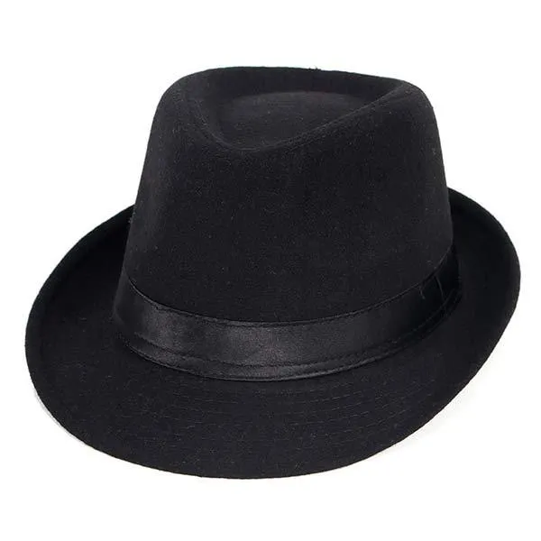 Fashion Casual Woolen Jazz Hat 02997547C