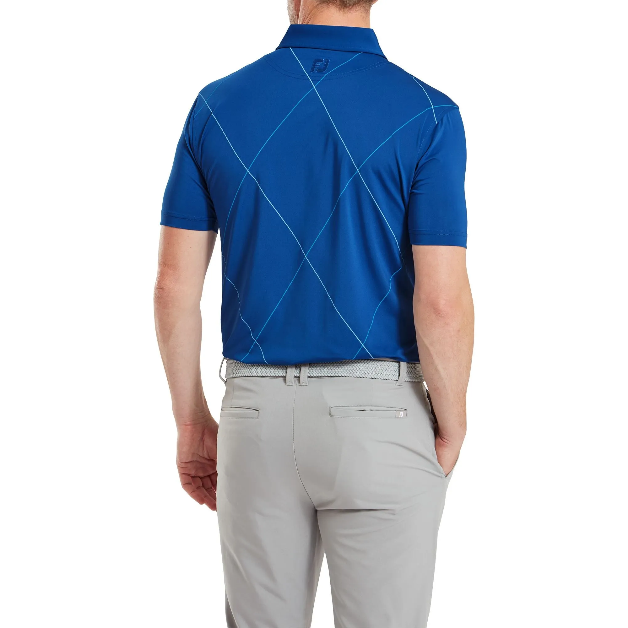 Footjoy Polo Golf Raker Deep Blue