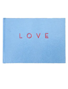 French Blue Love Guest Book