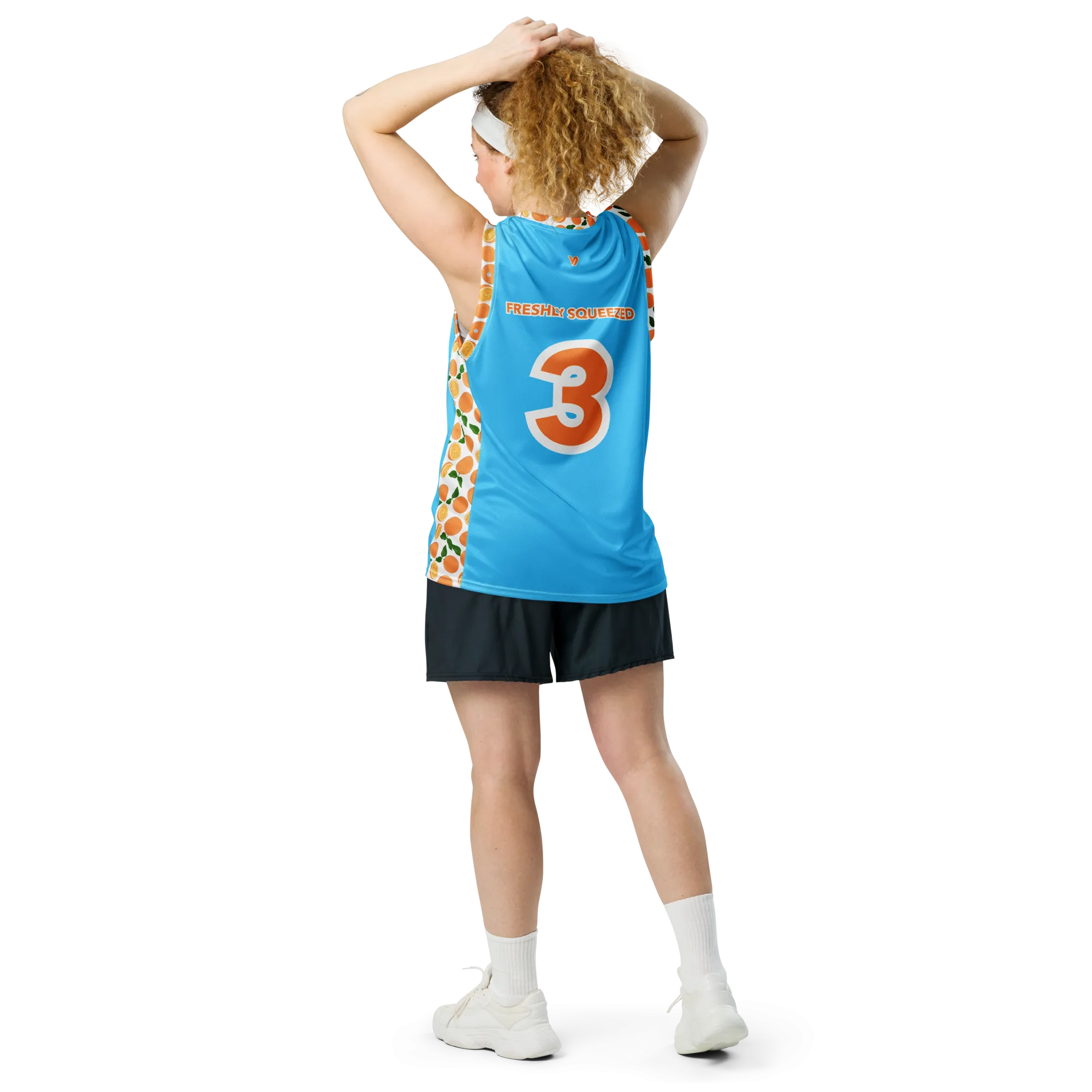 Freshly Squeezed Recycled unisex basketball jersey