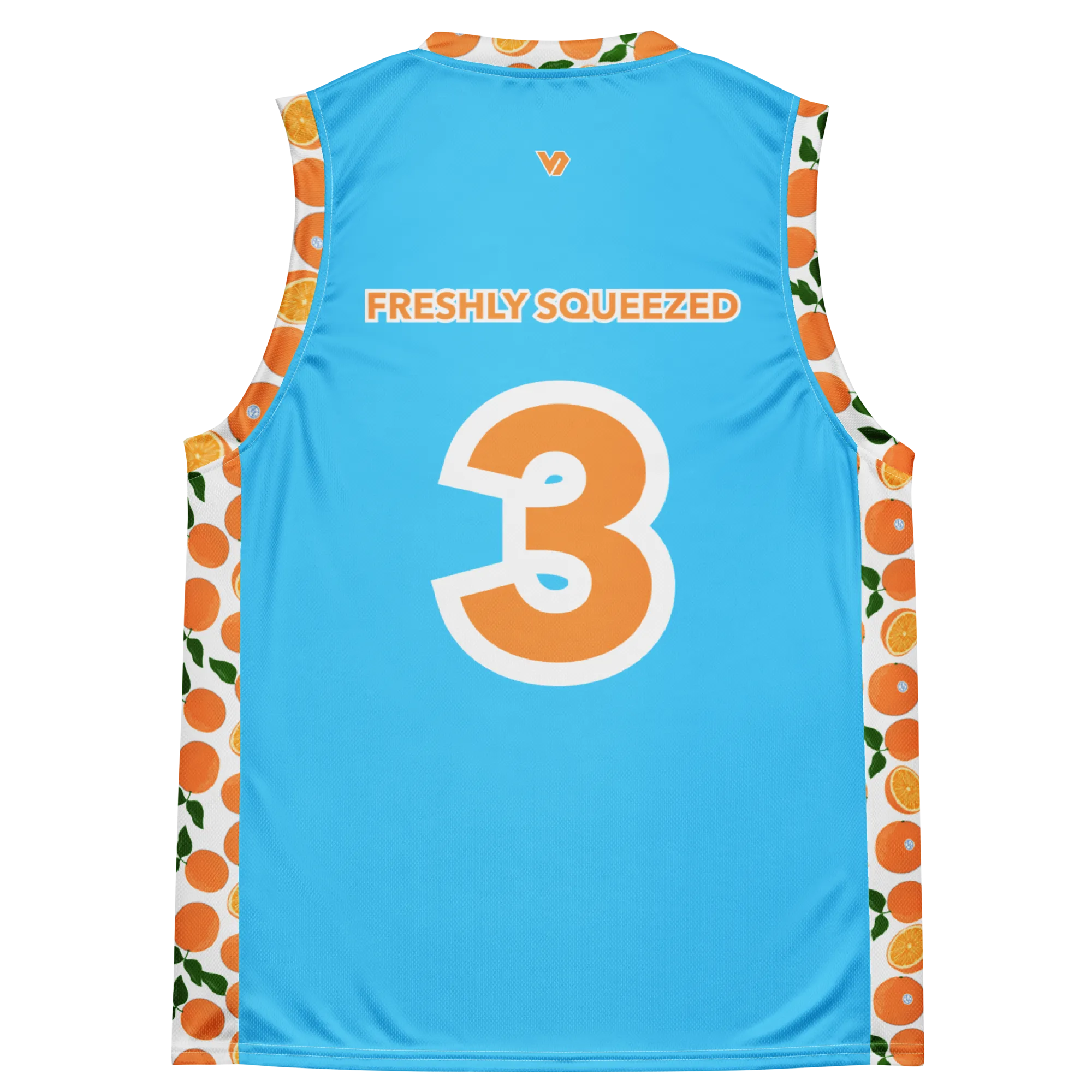 Freshly Squeezed Recycled unisex basketball jersey