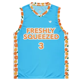 Freshly Squeezed Recycled unisex basketball jersey