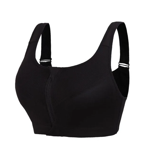 Front Zipper Bra