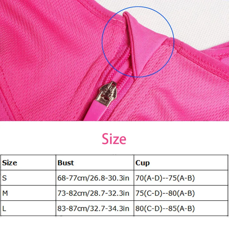 Front Zipper Bra