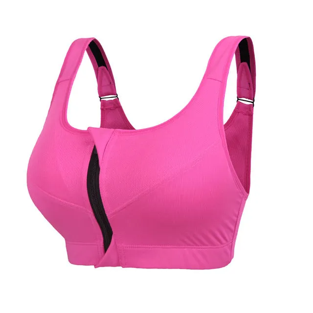 Front Zipper Bra