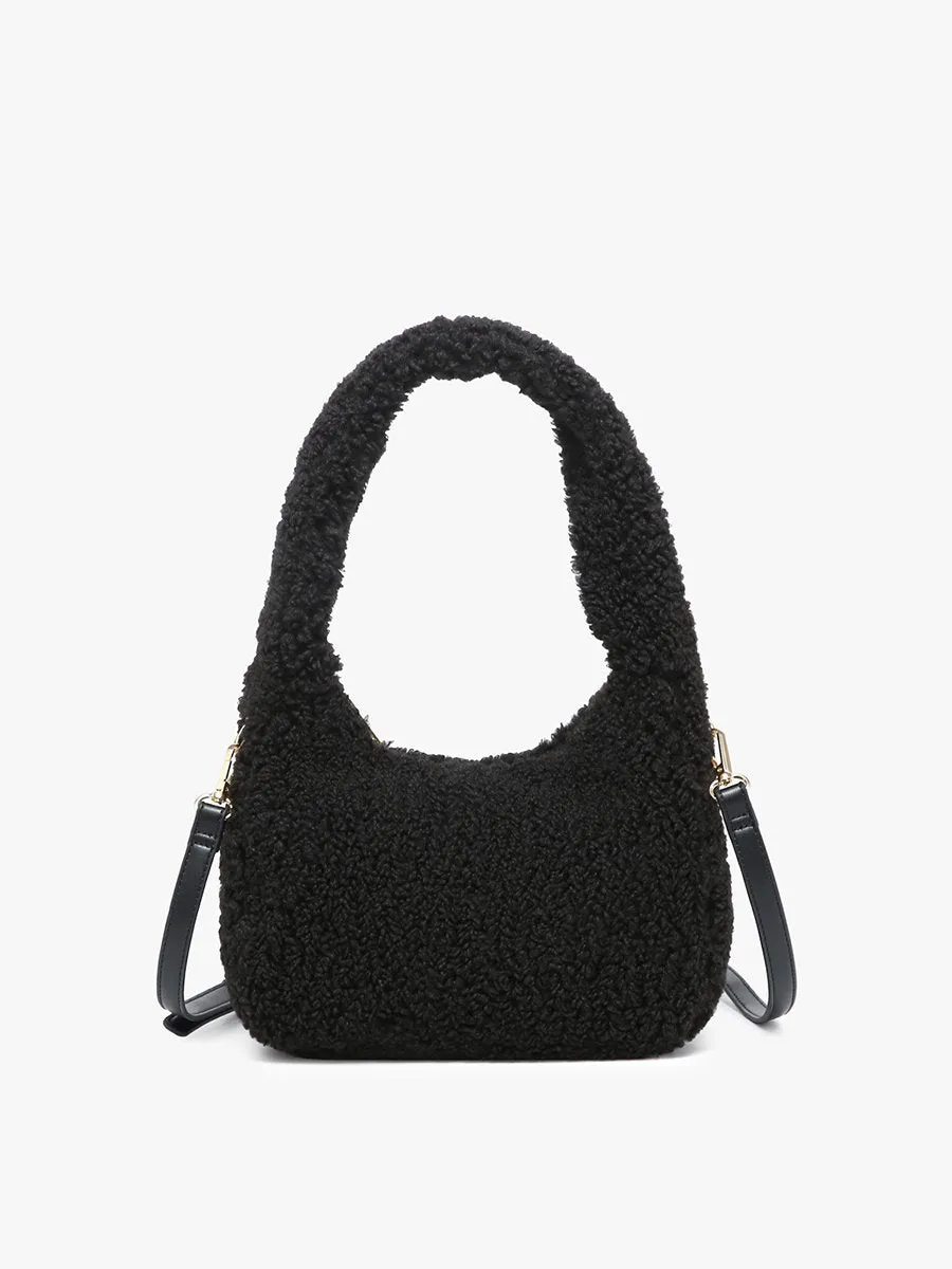 Gabrielle Vegan Sherpa Shoulder Bag