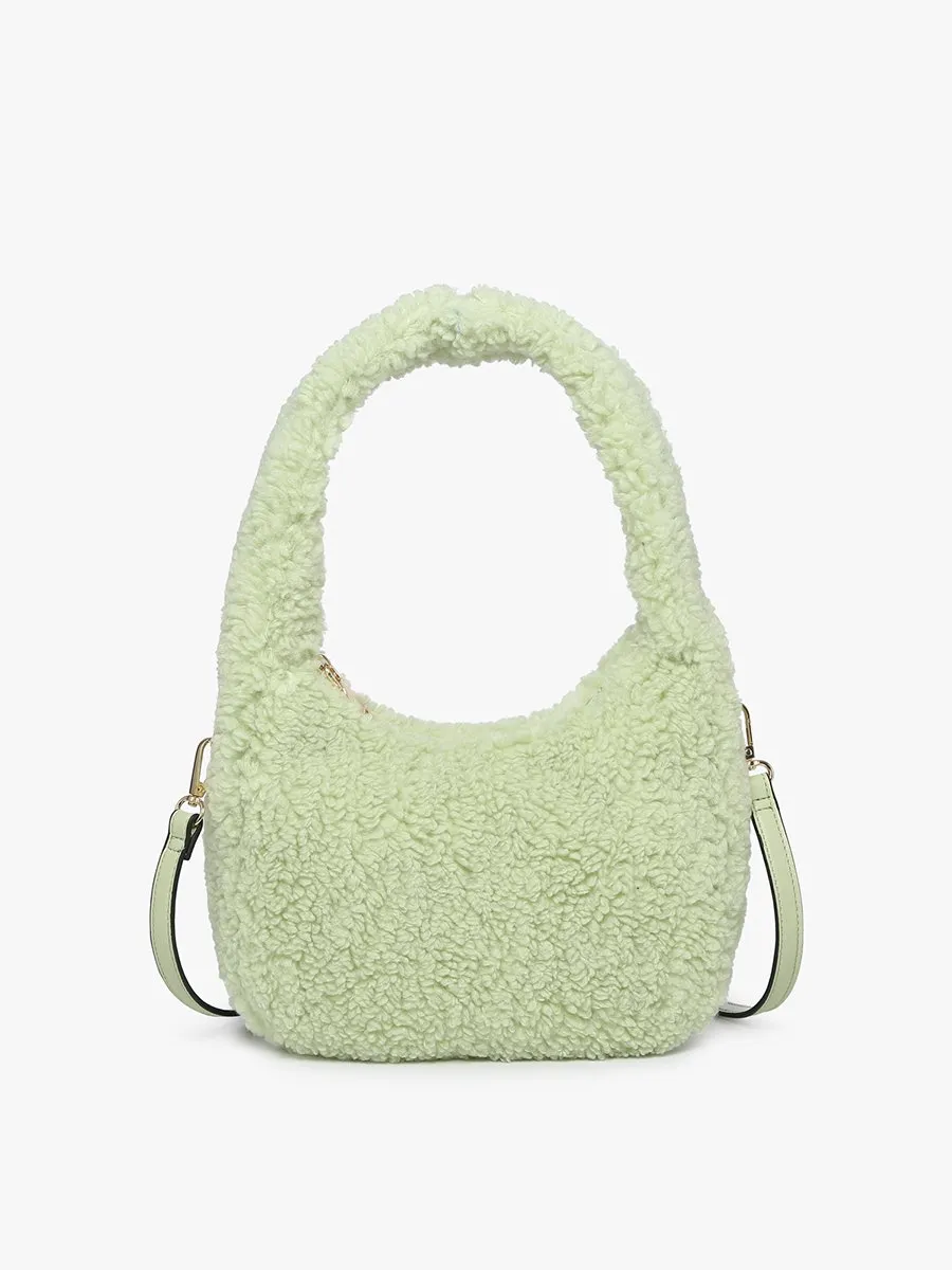 Gabrielle Vegan Sherpa Shoulder Bag