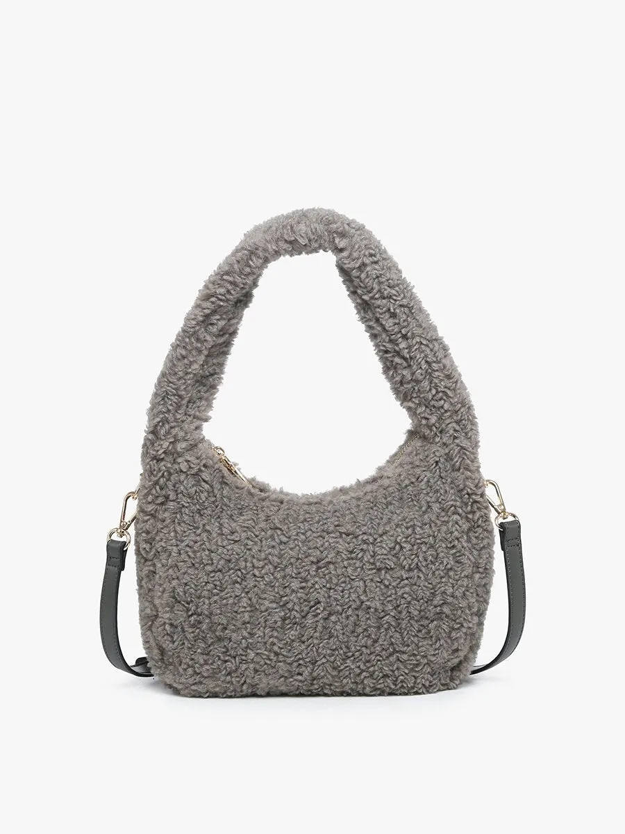 Gabrielle Vegan Sherpa Shoulder Bag