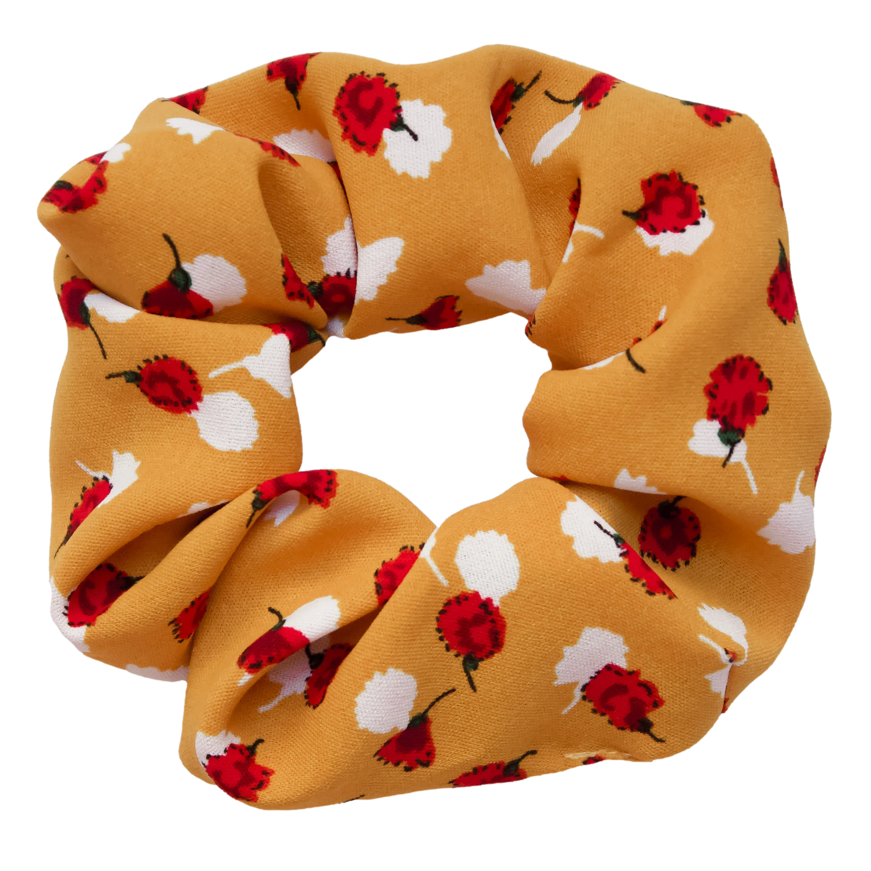 Garden Scrunchie in Mustard