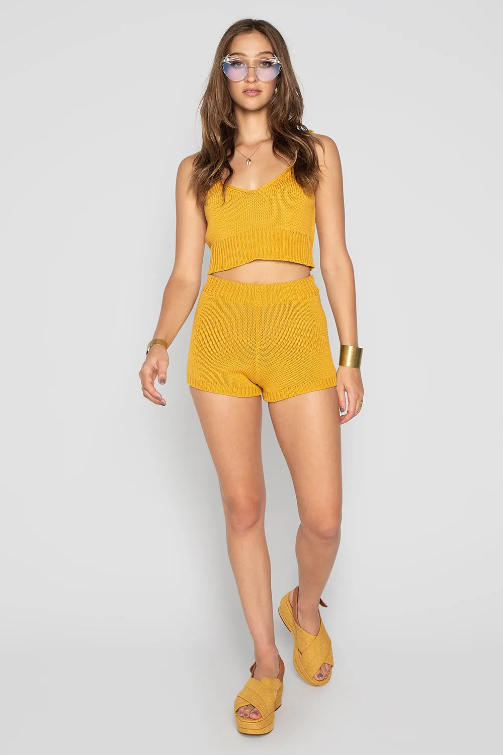 GEORGY TOP  HONEY YELLOW