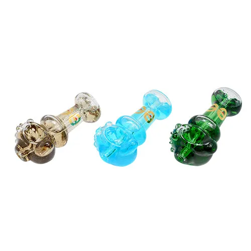 Glass Liquid Glitter Pipe