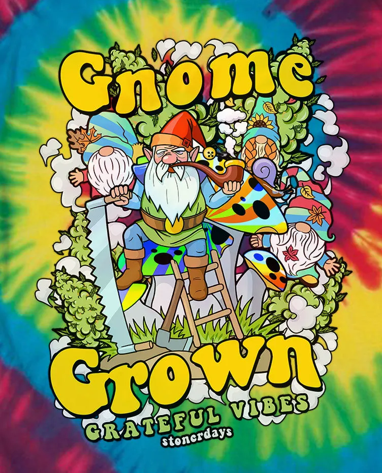 Gnome Grown Rainbow Tie dye