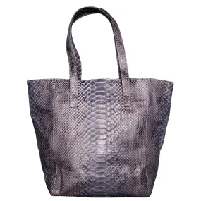 Grey Shopper Tote Bag