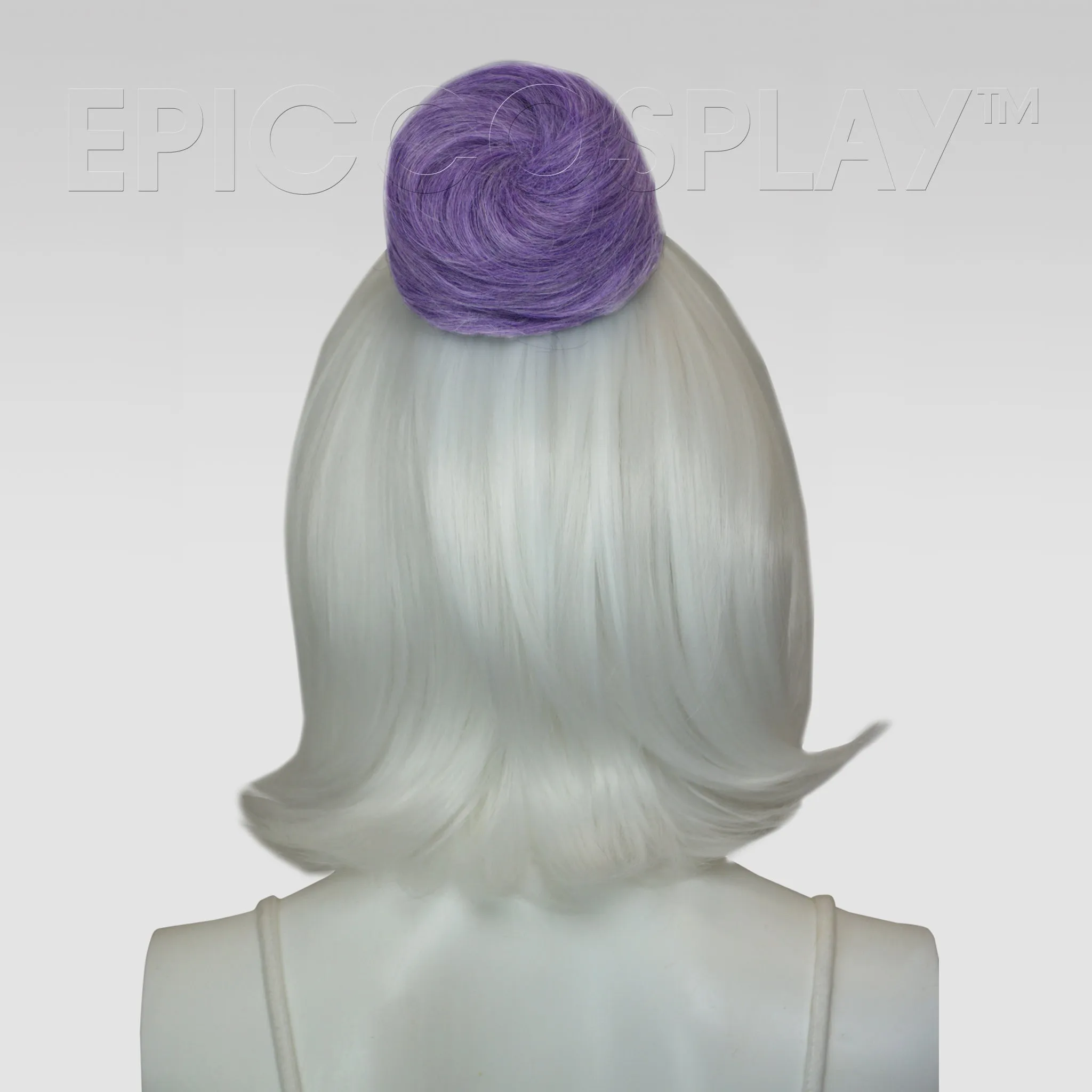 Hair Bun Extension - Classic Purple Mix