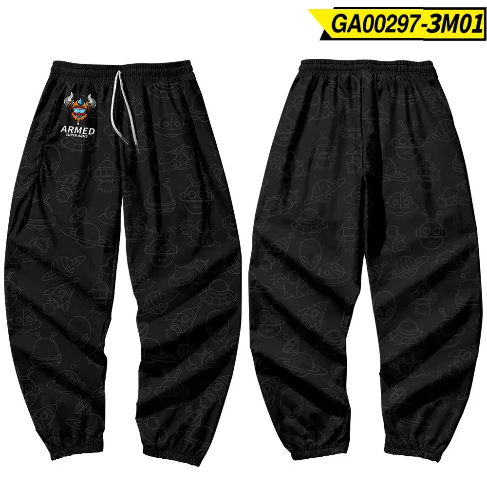 Harajuku Jogger Trousers Streetwear Japanese Style Anime Sweatpants Men Multi Pocket Long Cargo Pant Pants Plus Size 4XL 5XL 6XL