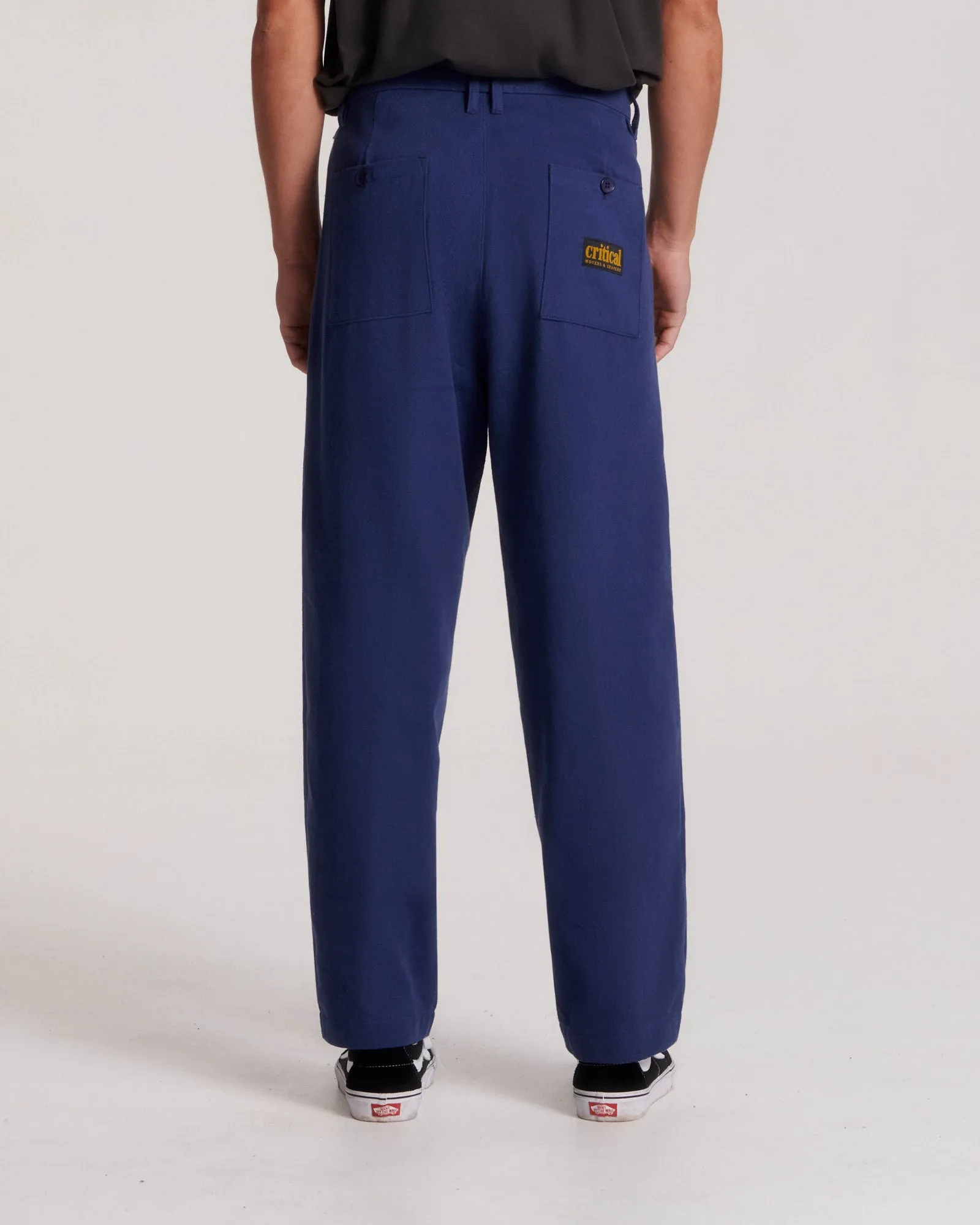 Harro Twill Pant - Worker Blue