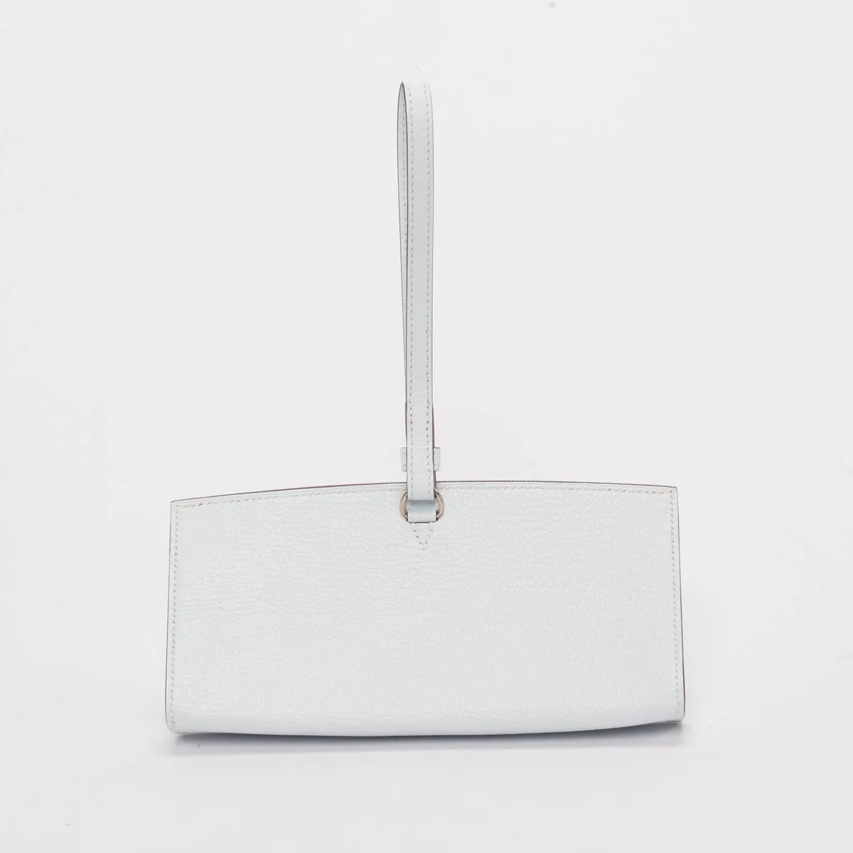 Hermes Bleu Brume/Bleu Hydra Chevre In The Loop Wink Glasses Case