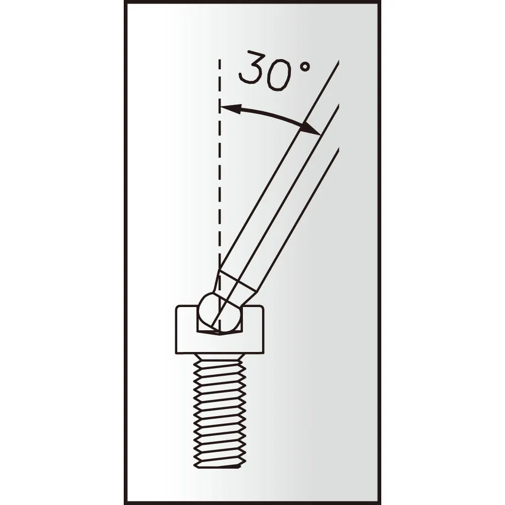 Icetoolz 7M20 2.0Mm Twinhead Wrench, Ball-Ended