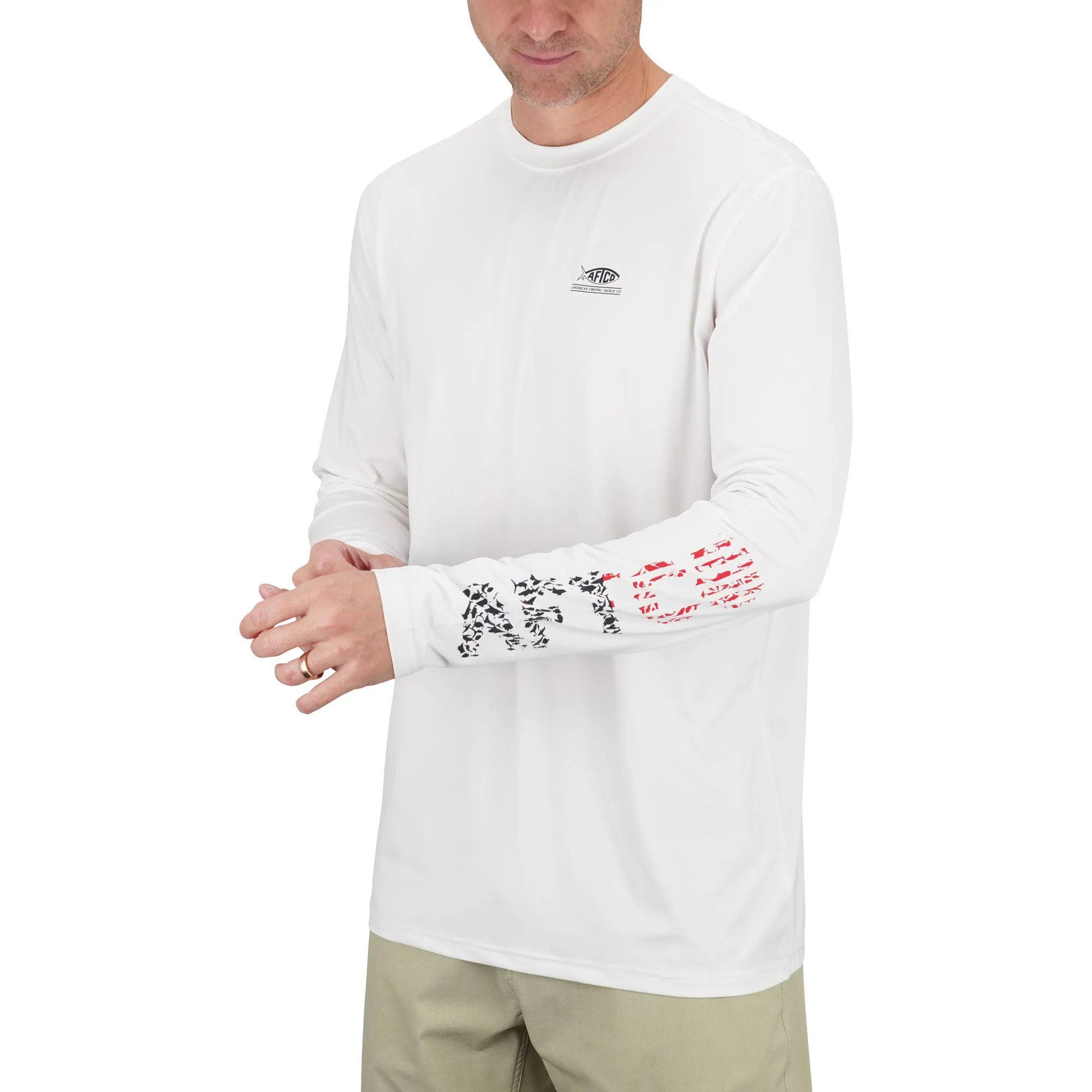 Jigfish Americana UVX LS Sun Protection Shirt