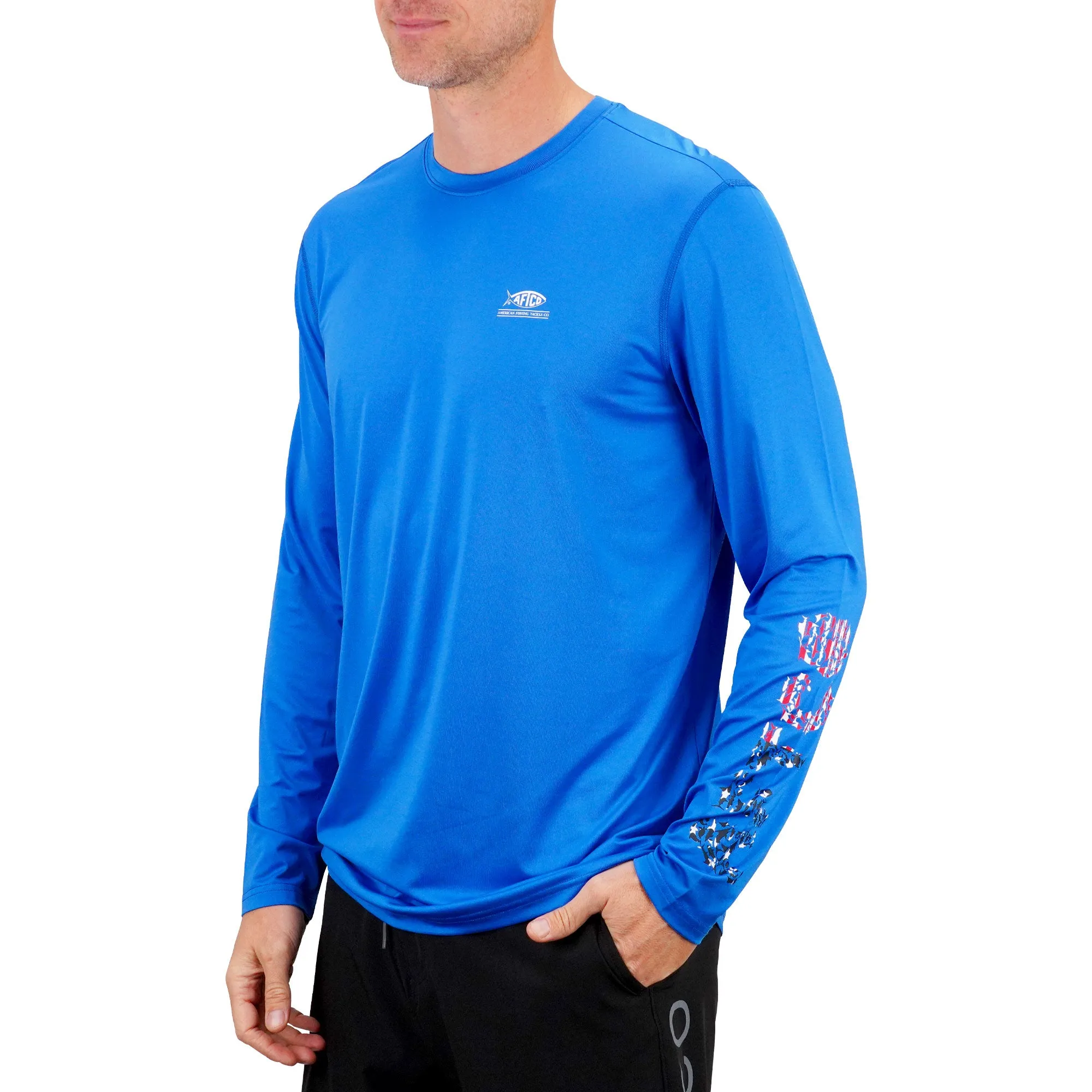 Jigfish Americana UVX LS Sun Protection Shirt