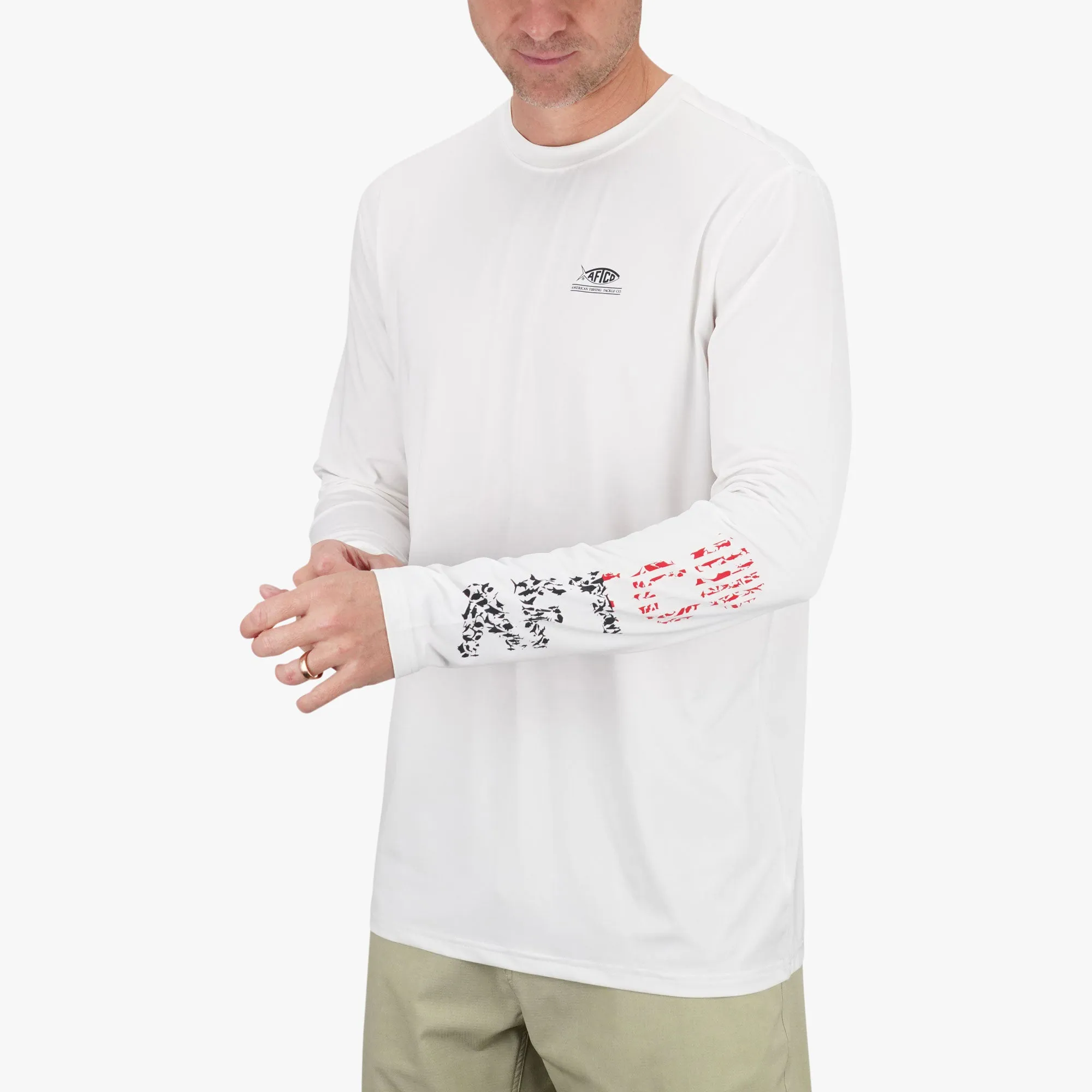 Jigfish Americana UVX LS Sun Protection Shirt