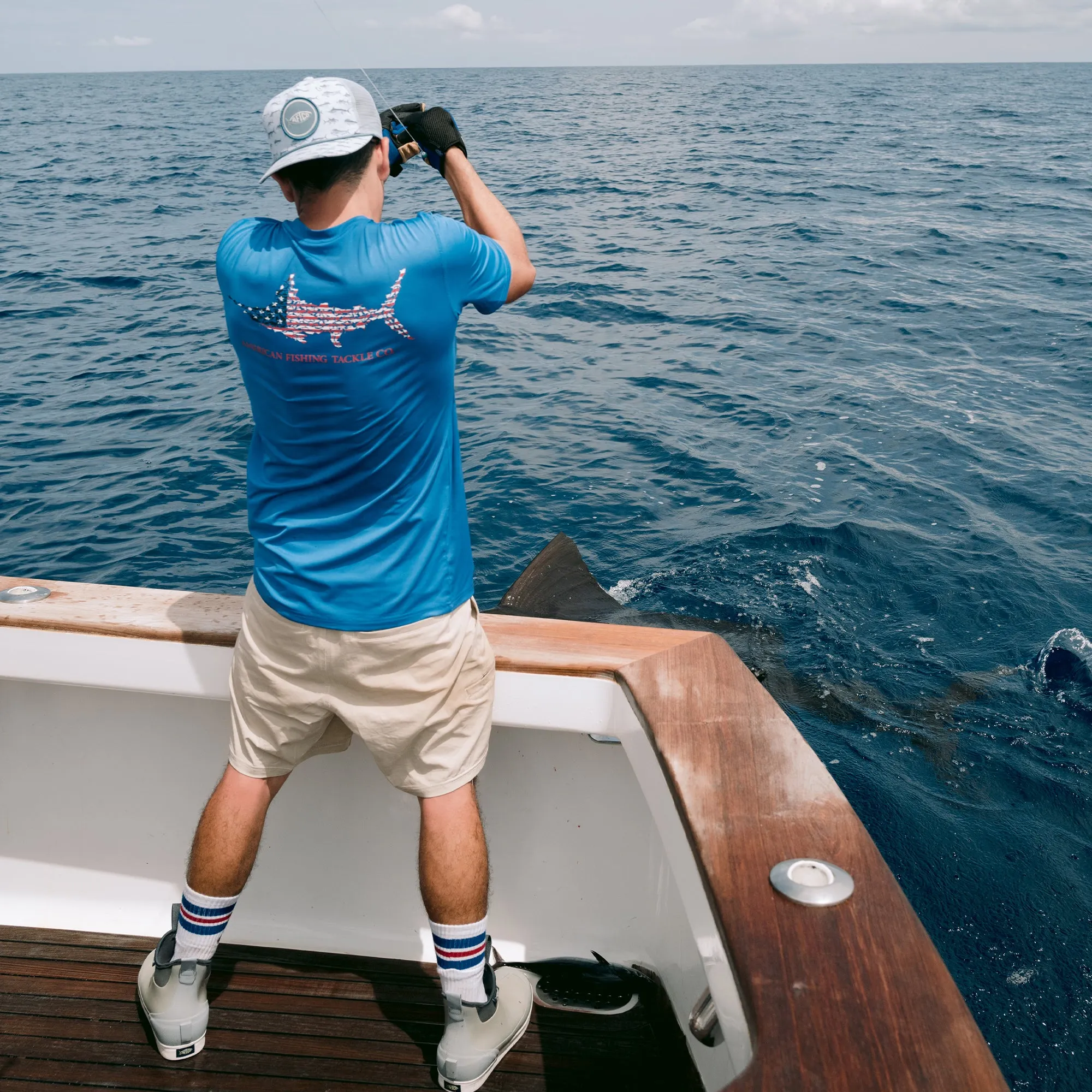 Jigfish UVX Americana SS Performance Shirt