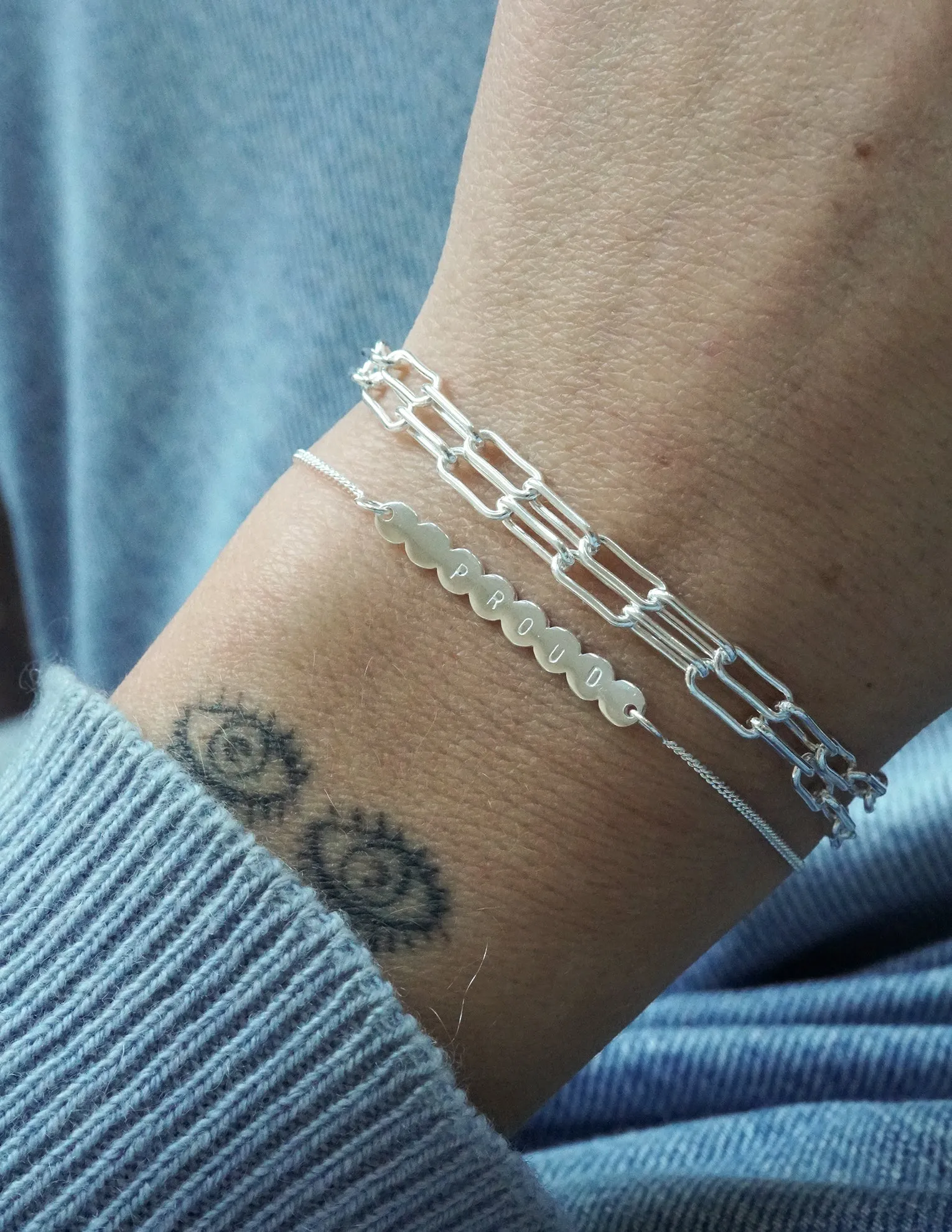 Joan bracelet <br>Silver