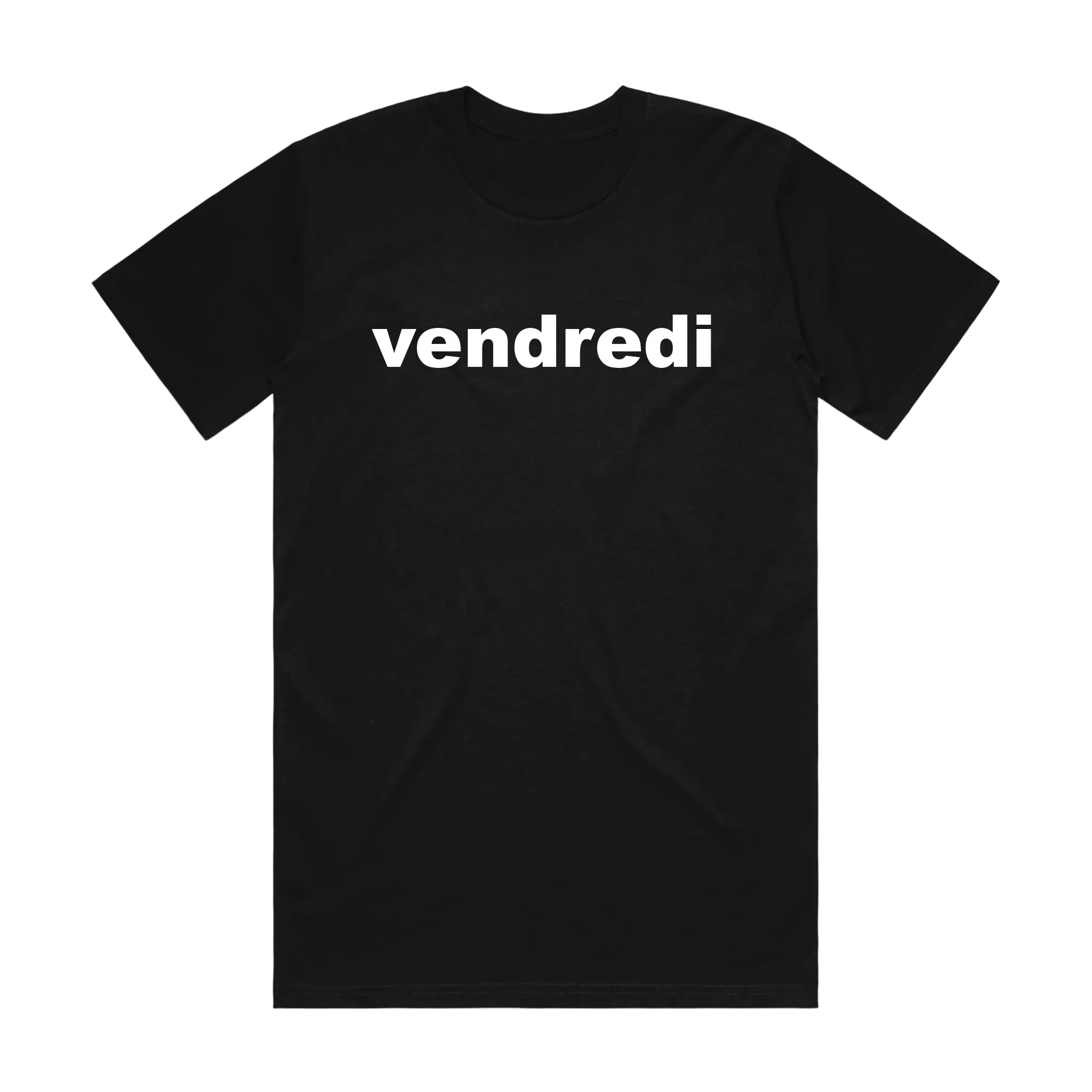 Jours de semaine [unisex t-shirt] Black