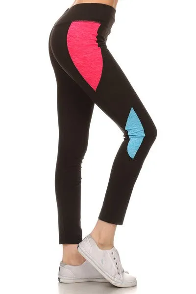 Kai Color Block Seamless Performance Leggings