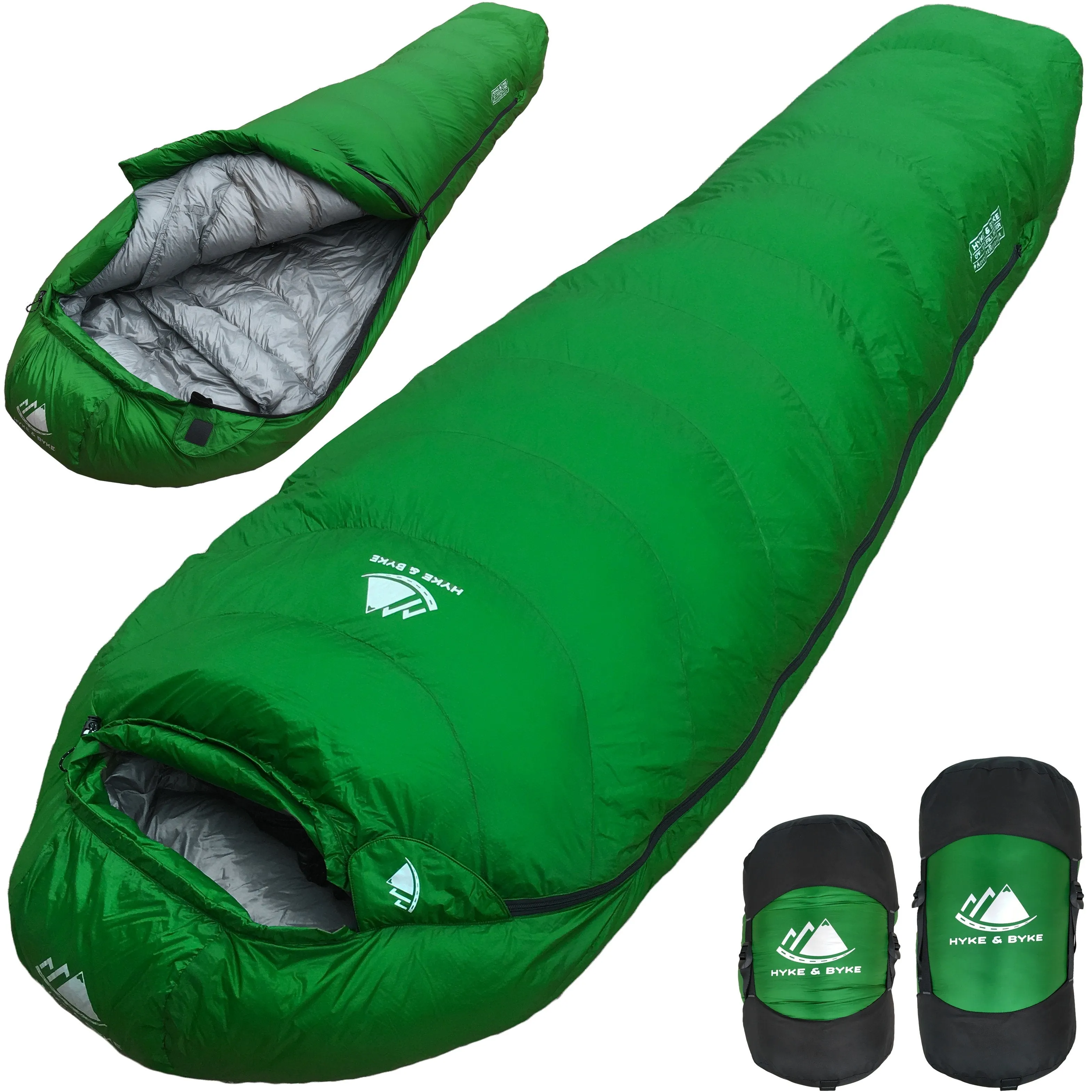 Katahdin 32°F 625 Fill Power Hydrophobic Sleeping Bag With Advanced Synthetic