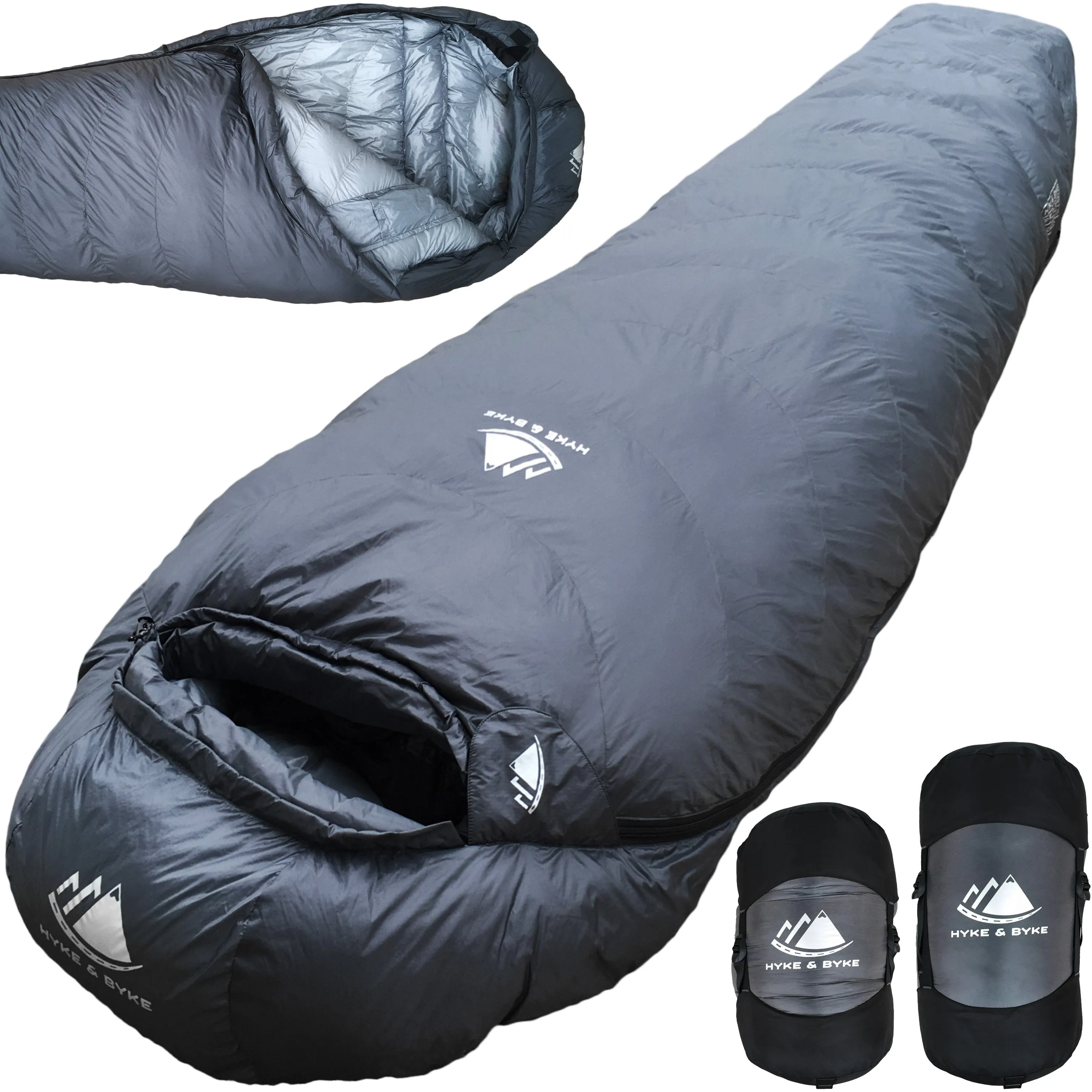 Katahdin 32°F 625 Fill Power Hydrophobic Sleeping Bag With Advanced Synthetic