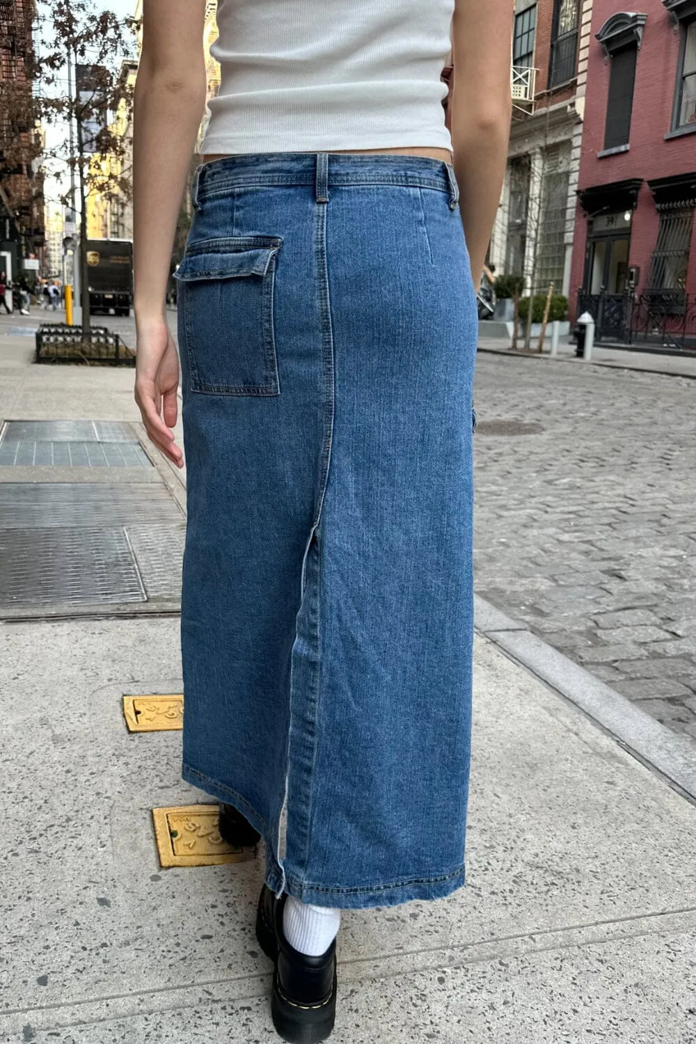 Kenzie 90's Denim Skirt