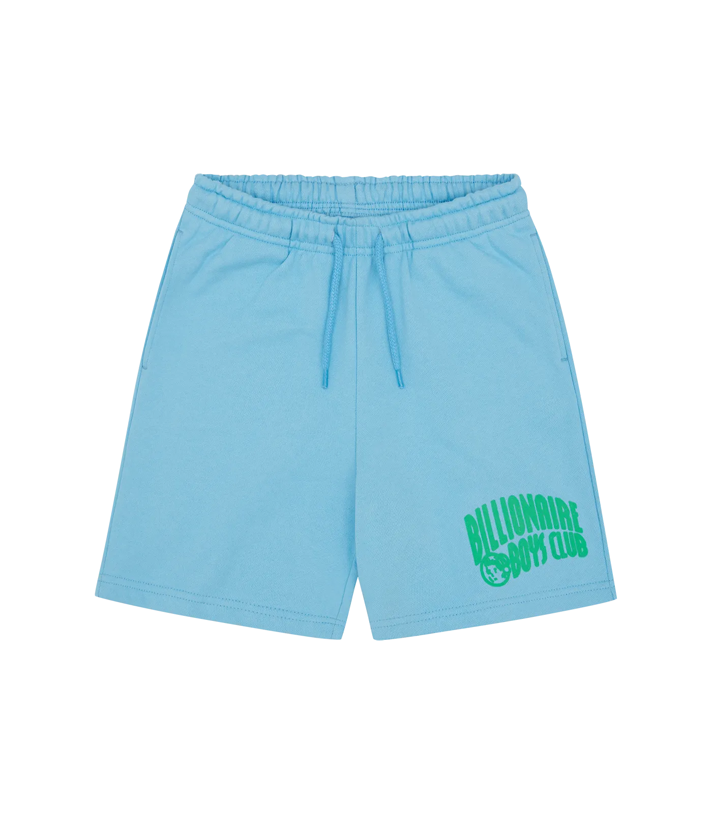 KIDS ARCH LOGO SHORTS - SKY BLUE