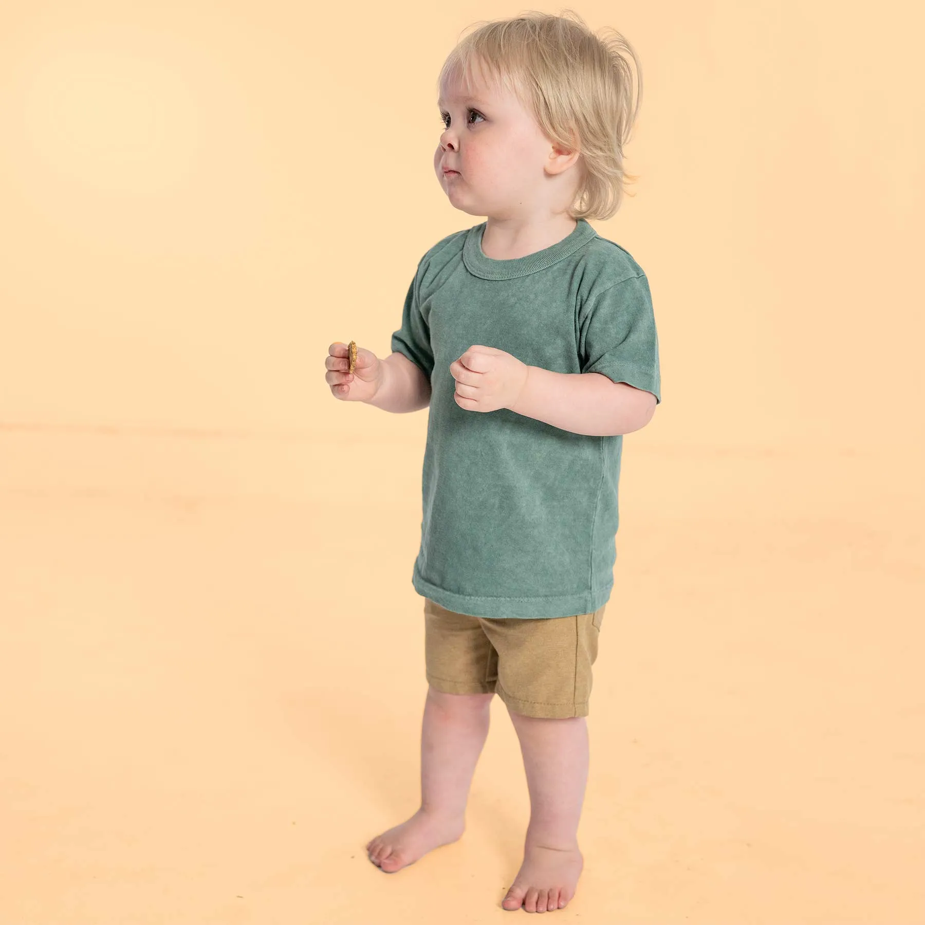 KIDSVILLE 100% Organic Cotton Children's Short-Sleeve T-Shirt (Grown & Made in USA)