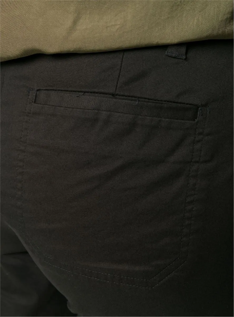 KNEE-LENGTH CHINO SHORTS