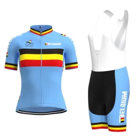 Ladies Belgium Retro Top & Bib Set