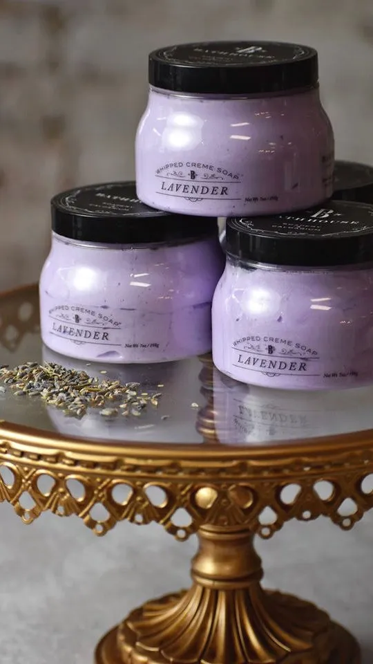 Lavender Whipped Soap