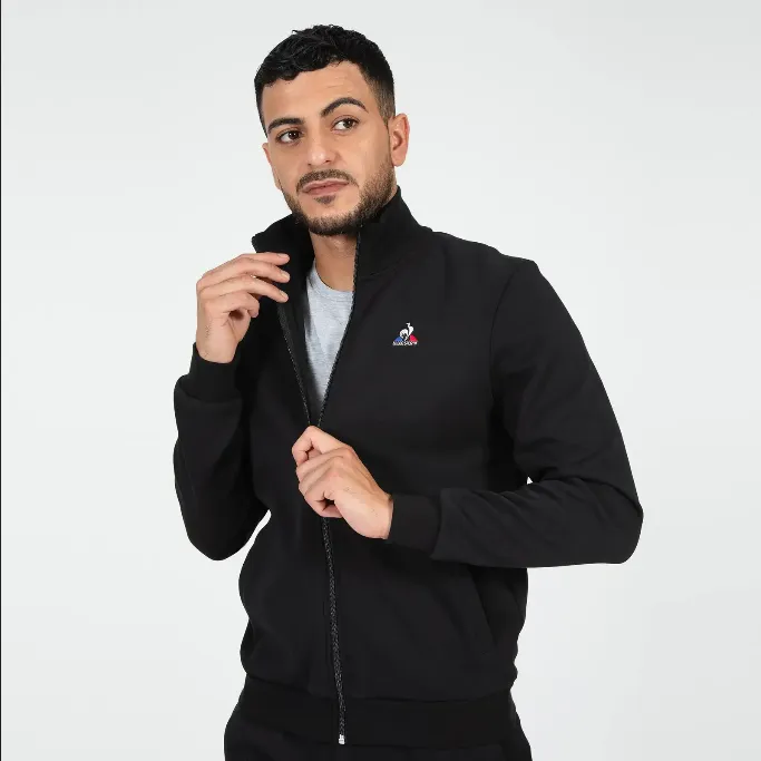 Le Coq Sportif Full Zipp Sweatshirt ESS 2120206 black