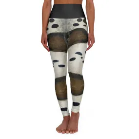 Leopard Shark High Waisted Yoga Leggings