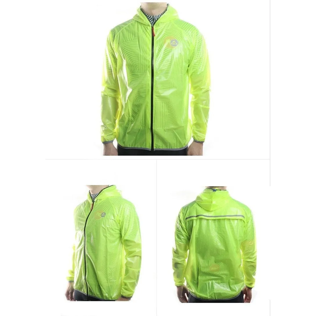 Lightweight Waterproof Jacket Neon