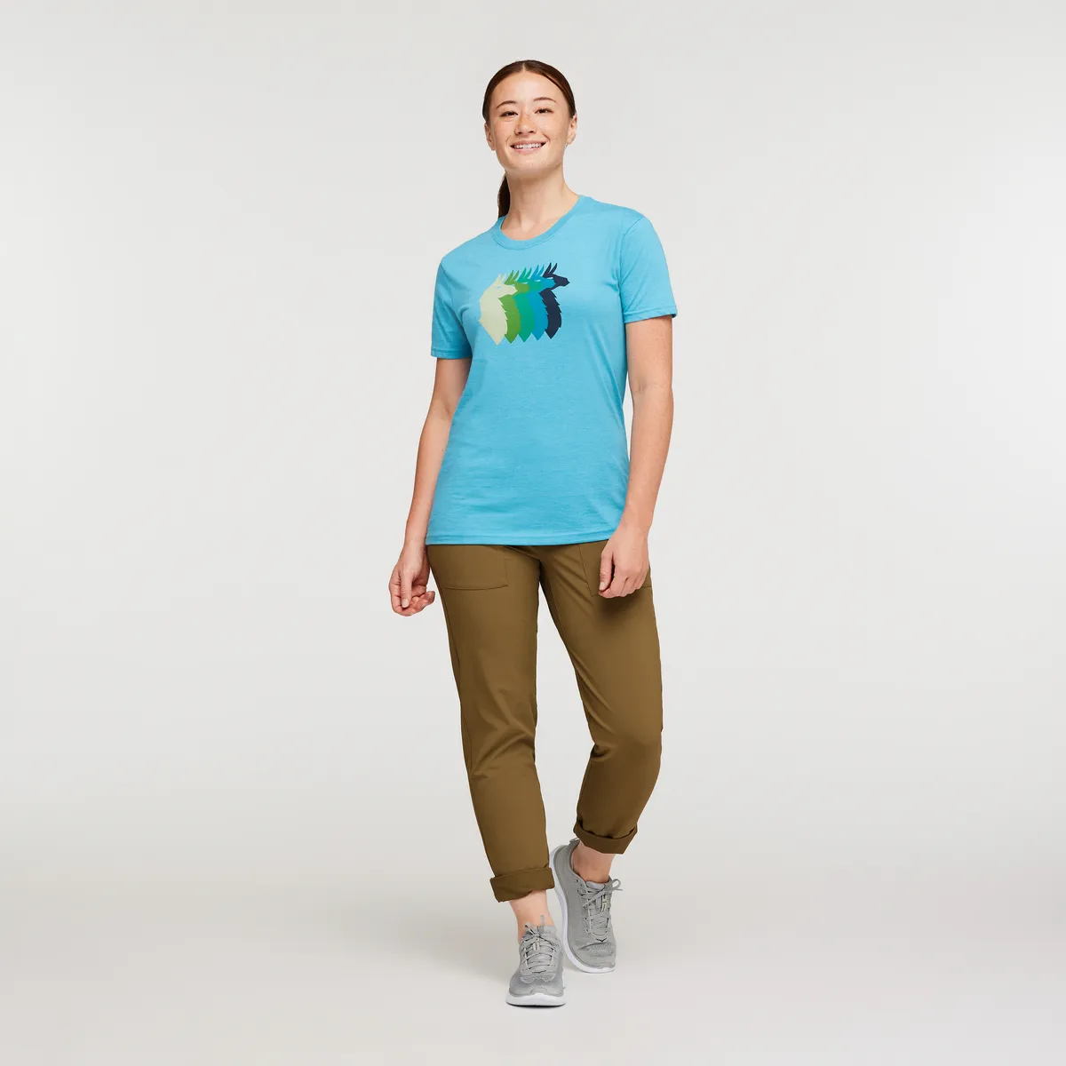 Llama Sequence T-Shirt - Women's