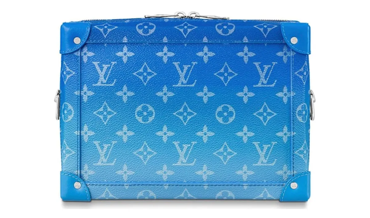 Louis Vuitton Soft Trunk Clouds Monogram Blue