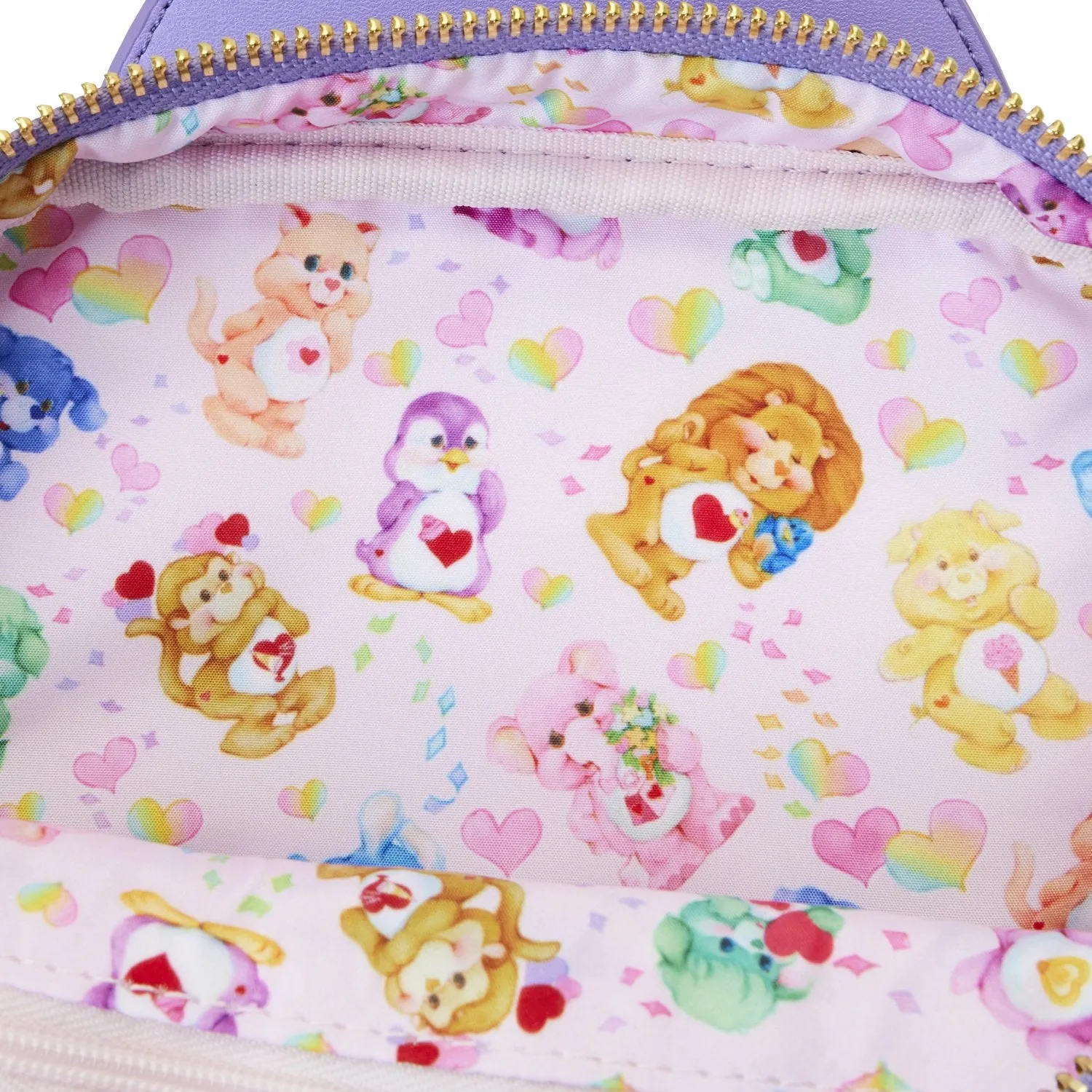 Loungefly Care Bears Cousins Cozy Heart Penguin Crossbuddy Bag - Preorder